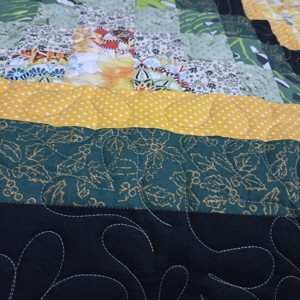 Cuvertură Bargello patchwork, cuvertură de pat. -  - Artynos.ro