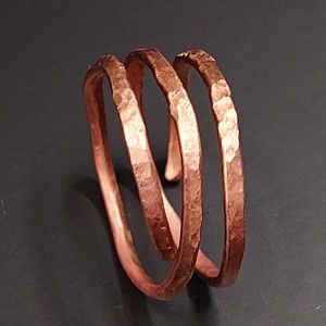 Inel unic, cu design special, din cupru, , , ARTYNOS