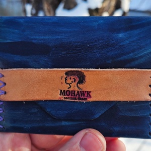 Minimalist Handmade Leather Wallet - genți și portofele - portofele, huse, suporturi - portofele - portofel bărbați - Artynos.ro