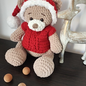 Ursuleț crosetat - jucării și echipamente pentru copii - jucării și accesorii pentru copii - păpuși de joacă - Artynos.ro