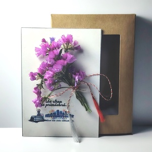 Martisor buchetel flori uscate, Bijuterii, Martisor, Aranjament de flori, ARTYNOS
