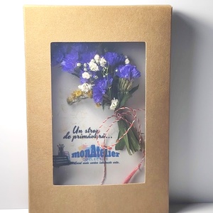 Mărțișor buchețel flori uscate - bijuterii - mărțișor - Artynos.ro