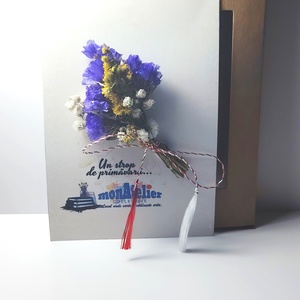 Martisor buchetel flori uscate - Artynos.ro