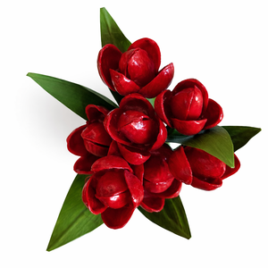 Buchet lalele handmade decor floral elegant cadou special, Casa & Stil de viata, Decoratiuni de casa, Accesorii florale, Vaze, Altele, Aranjament de flori, ARTYNOS