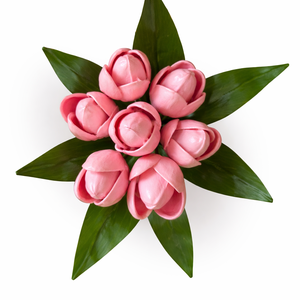 Buchet lalele decorative handmade cadou deosebit decor casa, Casa & Stil de viata, Decoratiuni de casa, Accesorii florale, Buchete de flori, Altele, Aranjament de flori, ARTYNOS