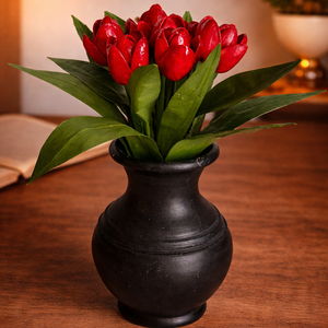 Buchet lalele handmade decor floral elegant cadou special - casă & stil de viață - decorațiuni de casă - accesorii florale - buchete de flori - Artynos.ro