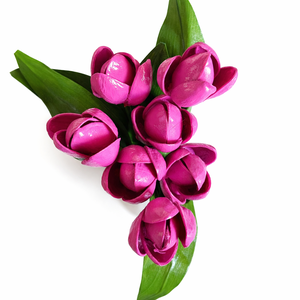 Buchet lalele decorative handmade cadou deosebit decor casa, Casa & Stil de viata, Decoratiuni de casa, Accesorii florale, Buchete de flori, Arta de hartie, Aranjament de flori, ARTYNOS