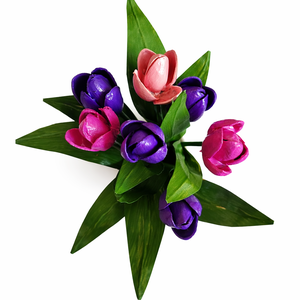 Buchet lalele handmade decor floral elegant cadou special, Casa & Stil de viata, Decoratiuni de casa, Accesorii florale, Buchete de flori, Aranjament de flori, Arta de hartie, ARTYNOS