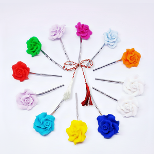 Clamite de par cu trandafiri pentru martisor, Imbracaminte si moda, Accesorii par, Clema de par si ac de par, Confectionarea bijuteriilor, ARTYNOS
