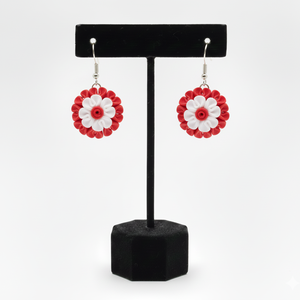 Cercei eleganti dantela - bijuterii - cercei - cercei din rășină - Artynos.ro