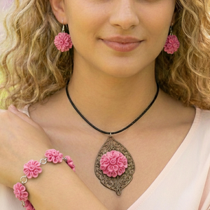 Set ocazii cu dantela - bijuterii - seturi de bijuterii - Artynos.ro