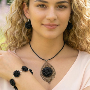 Set ocazii cu dantela - bijuterii - seturi de bijuterii - Artynos.ro