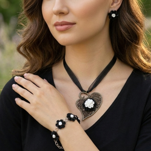 Set ocazii cu dantela, Bijuterii, Seturi de bijuterii, Confectionarea bijuteriilor, ARTYNOS