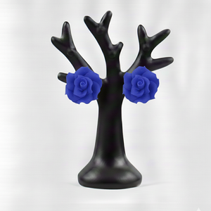 Cercei trandafiri - bijuterii - cercei - cercei din rășină - Artynos.ro