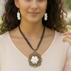 Set trandafiri - bijuterii - seturi de bijuterii - Artynos.ro