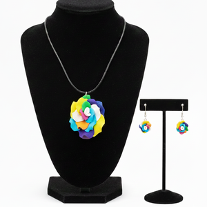 Set trandafiri multicolor, Bijuterii, Seturi de bijuterii, Confectionarea bijuteriilor, ARTYNOS