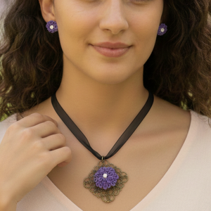 Set flori - bijuterii - seturi de bijuterii - Artynos.ro