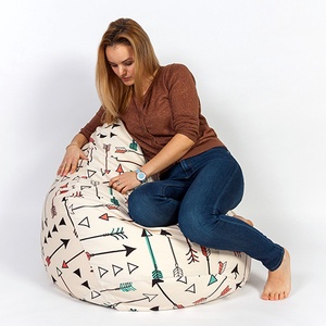 Fotoliu puf Arrows Light - casă & stil de viață - mobilier artizanal - fotoliu puf bean bag - Artynos.ro