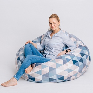 Fotoliu puf Triangle Reva - casă & stil de viață - mobilier artizanal - fotoliu puf bean bag - Artynos.ro