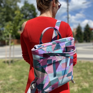 Geanta/Rucsac damă Mozaic - geantă și husă - rucsacuri - rucsac damă, rucsac bărbați - Artynos.ro