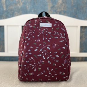 Rucsac damă burgundy leaves - geantă și husă - rucsacuri - rucsac damă, rucsac bărbați - Artynos.ro