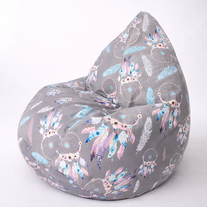 Fotoliu puf Dreamkatcher, Casa & Stil de viata, Mobilier artizanal, Bean baguri, Fotografie, grafica, desen, ilustratie, Cusatura, ARTYNOS