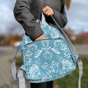 Rucsac damă Turcoaz - genți și portofele - rucsacuri - rucsac rolltop - Artynos.ro
