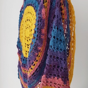 Cardigan circular crosetat - îmbrăcăminte și modă - haine damă - hanorace, cardigane - Artynos.ro