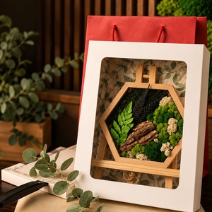 Tablou licheni  - casă & stil de viață - decorațiuni de casă - decorațiuni de pereți - decorațiuni suspendate - Artynos.ro