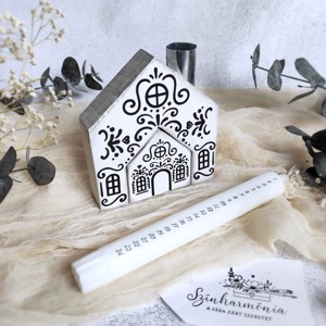 Lumânare calendar Advent - Christmas Cottage - accesorii de crăciun - decorațiuni de advent - decor de masa advent - Artynos.ro