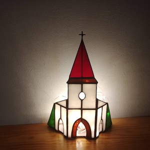 Biserica Tiffany Suport Lumanare - Artynos.ro