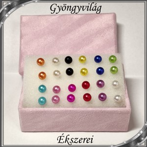 Cercei-bijuterii: cercei cu dop tekla SFEB-TE10-6 în mai multe culori - bijuterii - cercei - cercei cu buline - Artynos.ro