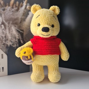 Ursulet crosetat Winnie, Jucarii si echipamente pentru copii, Plusuri, Personaje de basm din plus, , ARTYNOS