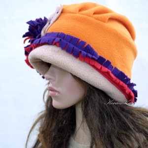 LÉDA - design-polárkalap - îmbrăcăminte și modă - eșarfe, pălării, fularuri - pălărie - Artynos.ro