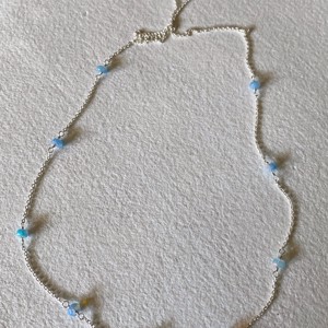 Colier din argint cu opal -  - Artynos.ro