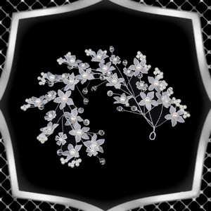 Bijuterii, ornamente pentru par, catarame pentru par: nunta, mireasa, ornamente casual pentru par ES-H-FÜ01-26 - Artynos.ro