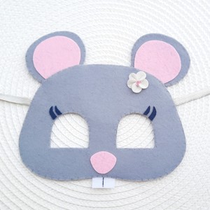Mouse cu coada costum de carnaval pentru fete -  - Artynos.ro