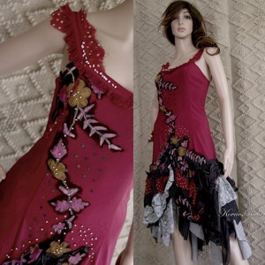 PAULINA - artsy design-ruha - îmbrăcăminte și modă - haine damă - rochie, dintr-o bucată - Artynos.ro