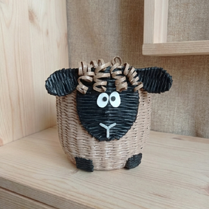 Cos de depozitare pentru miel din rachita, Casa & Stil de viata, Organizare & Depozitare, Cosuri depozitare, Impletirea cosurilor nuiele, ARTYNOS