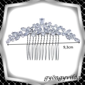 Bijuterii, ornamente de păr, catarame de păr: nuntă, mireasă, ornamente de păr casual ES-H-FÉM11e - accesorii nuntă - ornamente de păr de nuntă - ornamente de păr mireasă - Artynos.ro