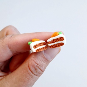 Cercei Carrot Cake, Bijuterii, Cercei, Cercei și ornamente pentru urechi, , ARTYNOS