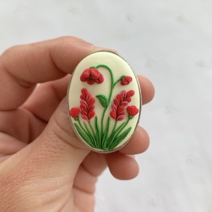 Brosa Bloom - bijuterii - broșă, insigne - insigne - Artynos.ro