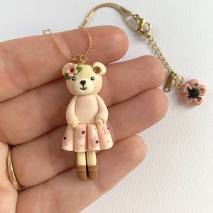 Colier Delicate Teddy Bear - Artynos.ro