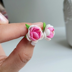 Cercei Peony - bijuterii - cercei - cercei agățați - Artynos.ro