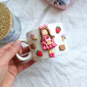 Cana Cute Doll - casă & stil de viață - accesorii pentru echipamente de bucătărie - accesorii de servire - căni - Artynos.ro