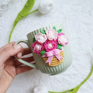 Cana Peony - casă & stil de viață - accesorii pentru echipamente de bucătărie - accesorii de servire - căni - Artynos.ro