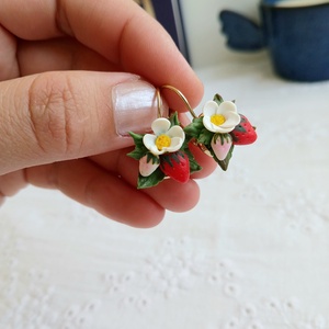 Cercei Strawberry - Artynos.ro
