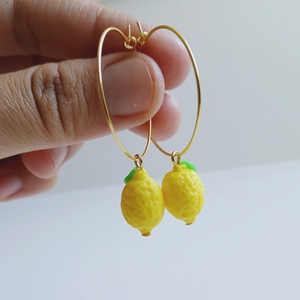 Cercei Lemons - bijuterii - cercei - cercei agățați - Artynos.ro