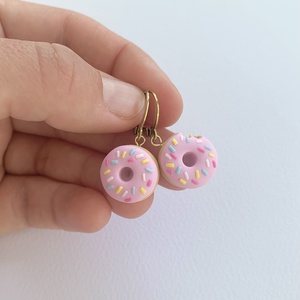 Cercei Pink Donuts, Bijuterii, Cercei, Cercei candelabru, , ARTYNOS