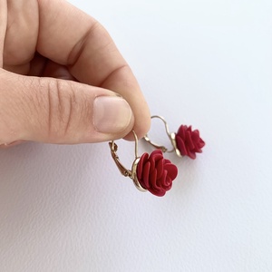 Cercei Roses - bijuterii - cercei - cercei candelabru - Artynos.ro